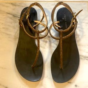 Swarovski crystal sandals